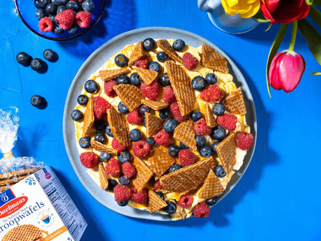 New Recipe! No-Bake Stroopwafel Cheesecake