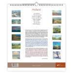 2027 Holland Art Calendar 11.8 x13.4 inches