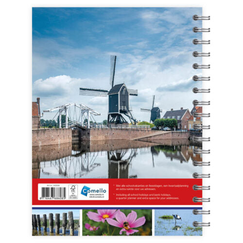 2027 Netherlands Agenda Calendar 7x9 inches