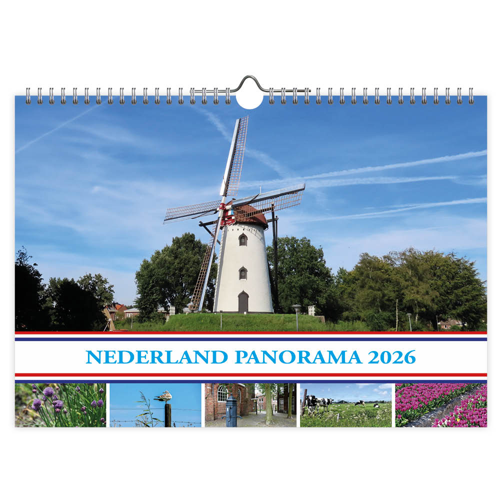 2026 Holland Panorama Large calendar 13 wide x 9 inches Tall