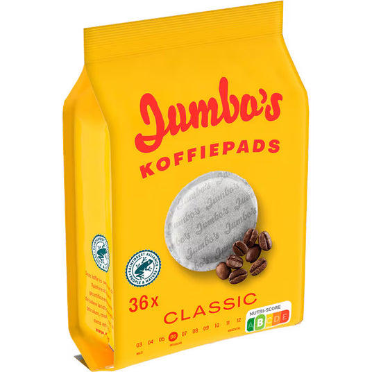 Jumbo Regular Roast Coffee pads 36 ct bag