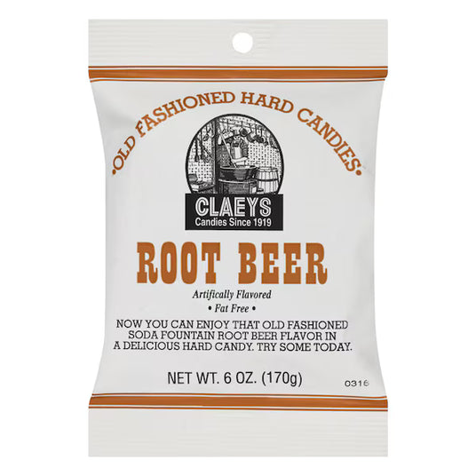 Claeys Candy Root Beer Drops 6oz