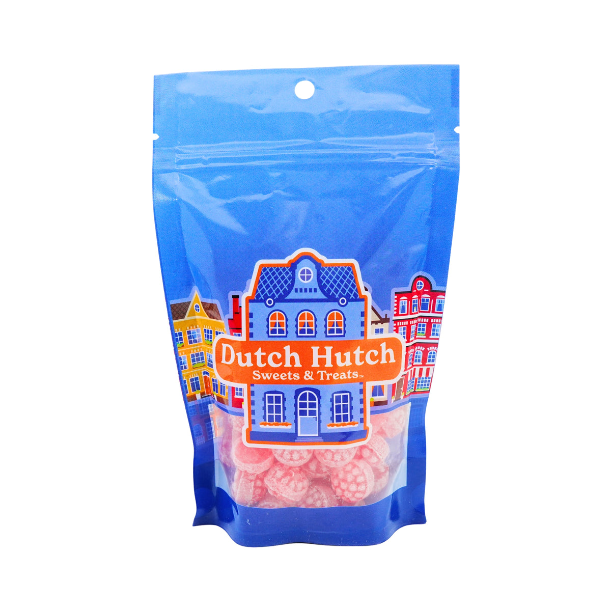 Dutch Hutch Raspberry Candy Framboosjes 10 oz bag