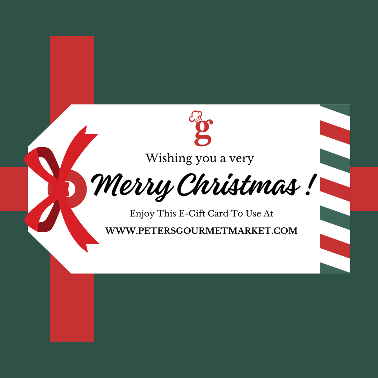 Merry Christmas E-Gift Card