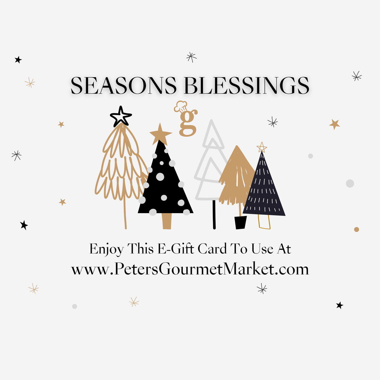 Seasons Blessings E-Gift Card