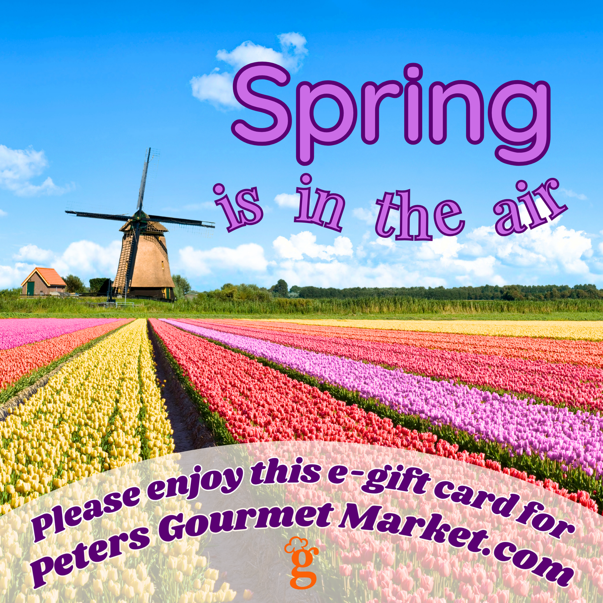 Spring Is In The Air E-Gift Card