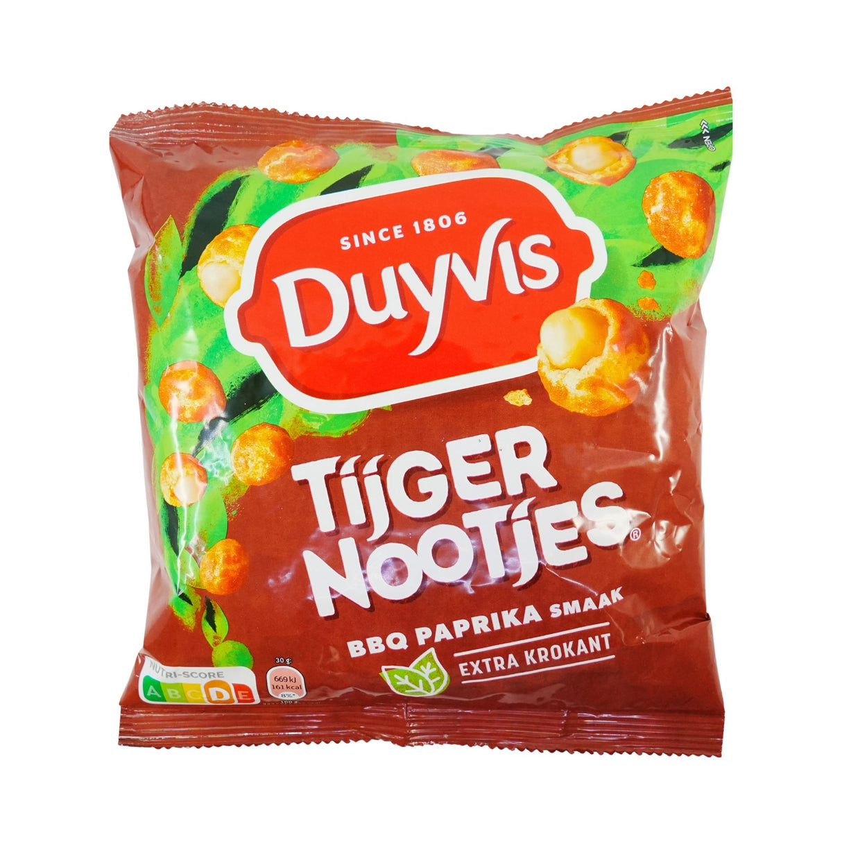 Duyvis Tiger Snacks Paprika BBQ flavor 9.7 oz