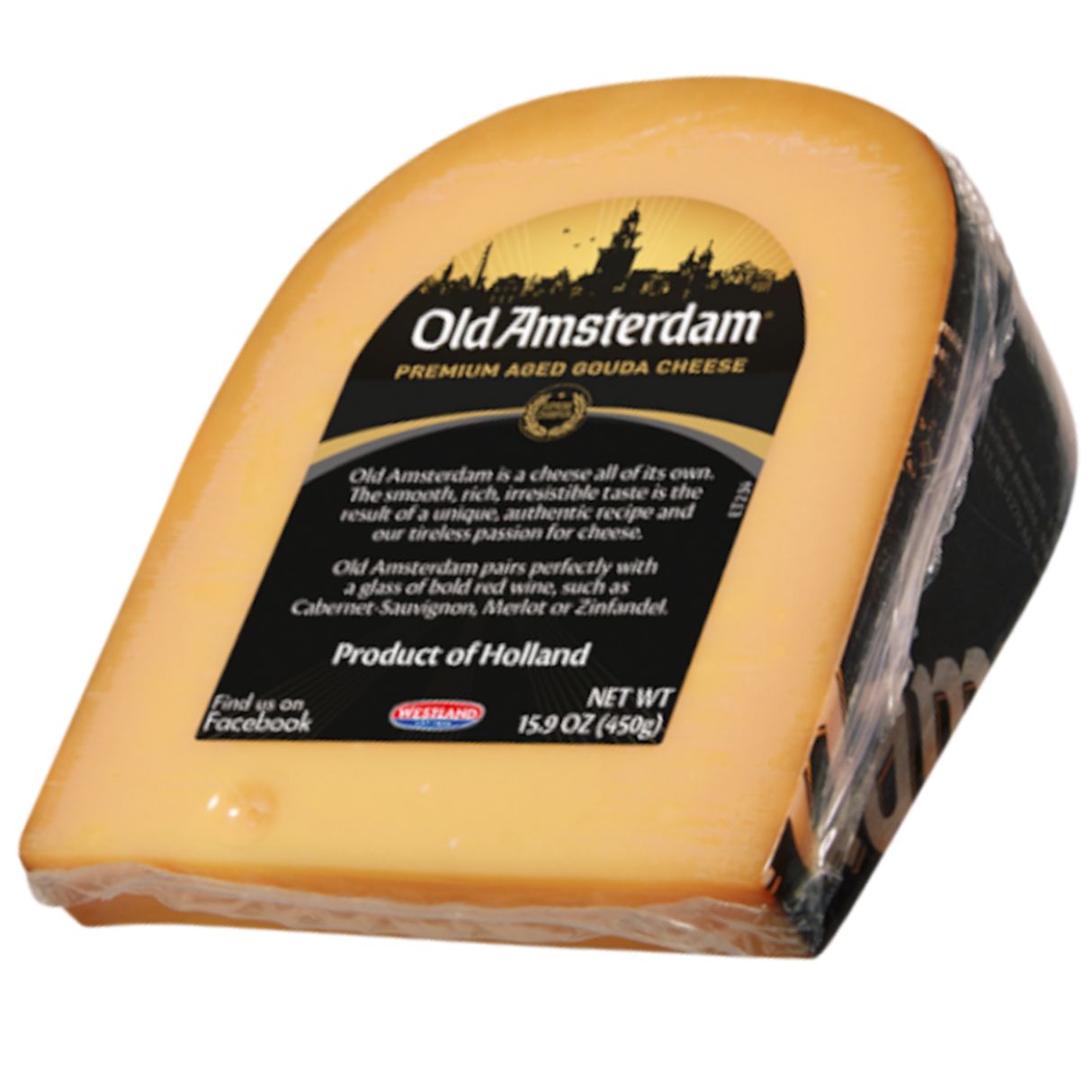 Old Amsterdam 6 oz wedge Aged Gouda Cheese