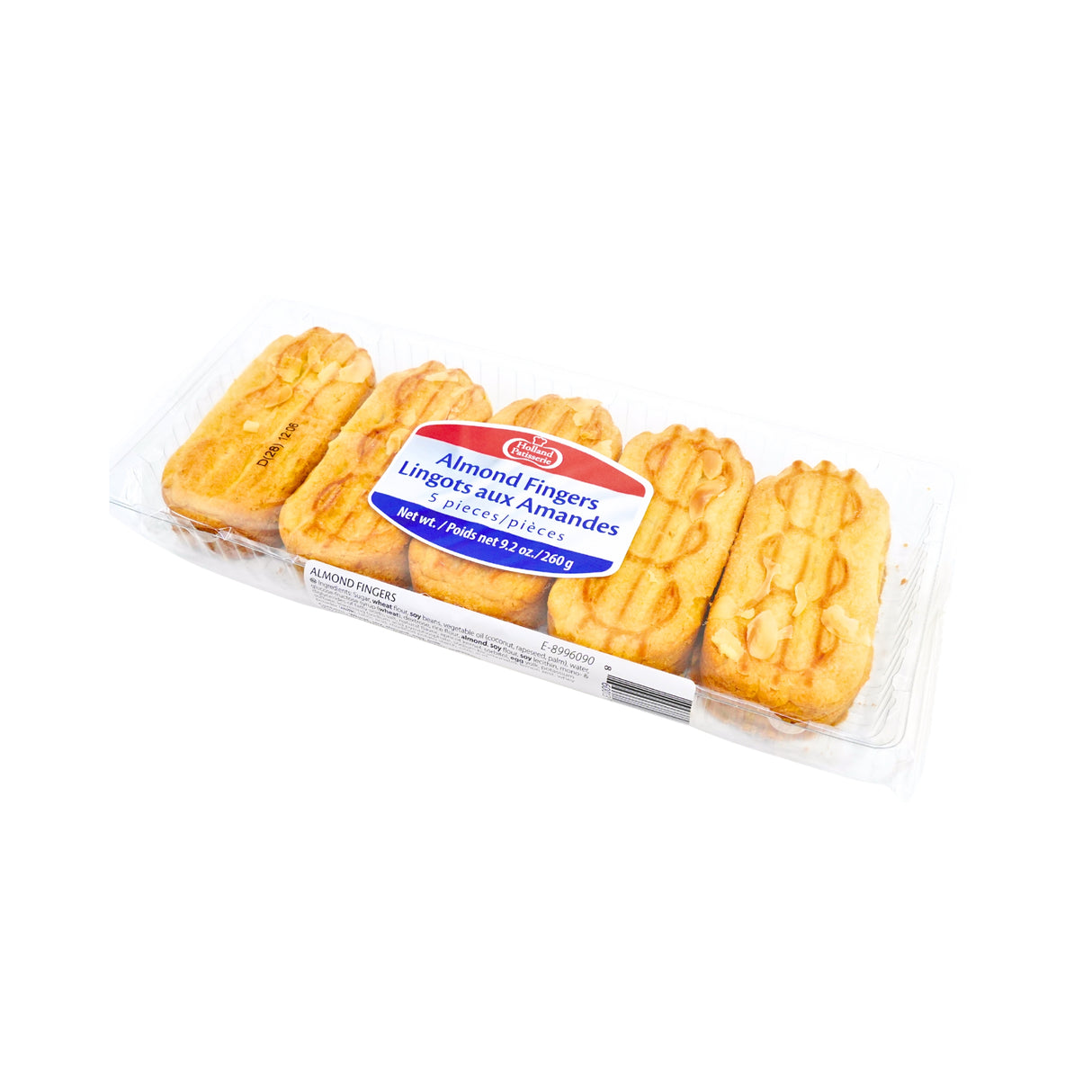 Holland Patisserie Almond Fingers 5 ct 9.1 oz