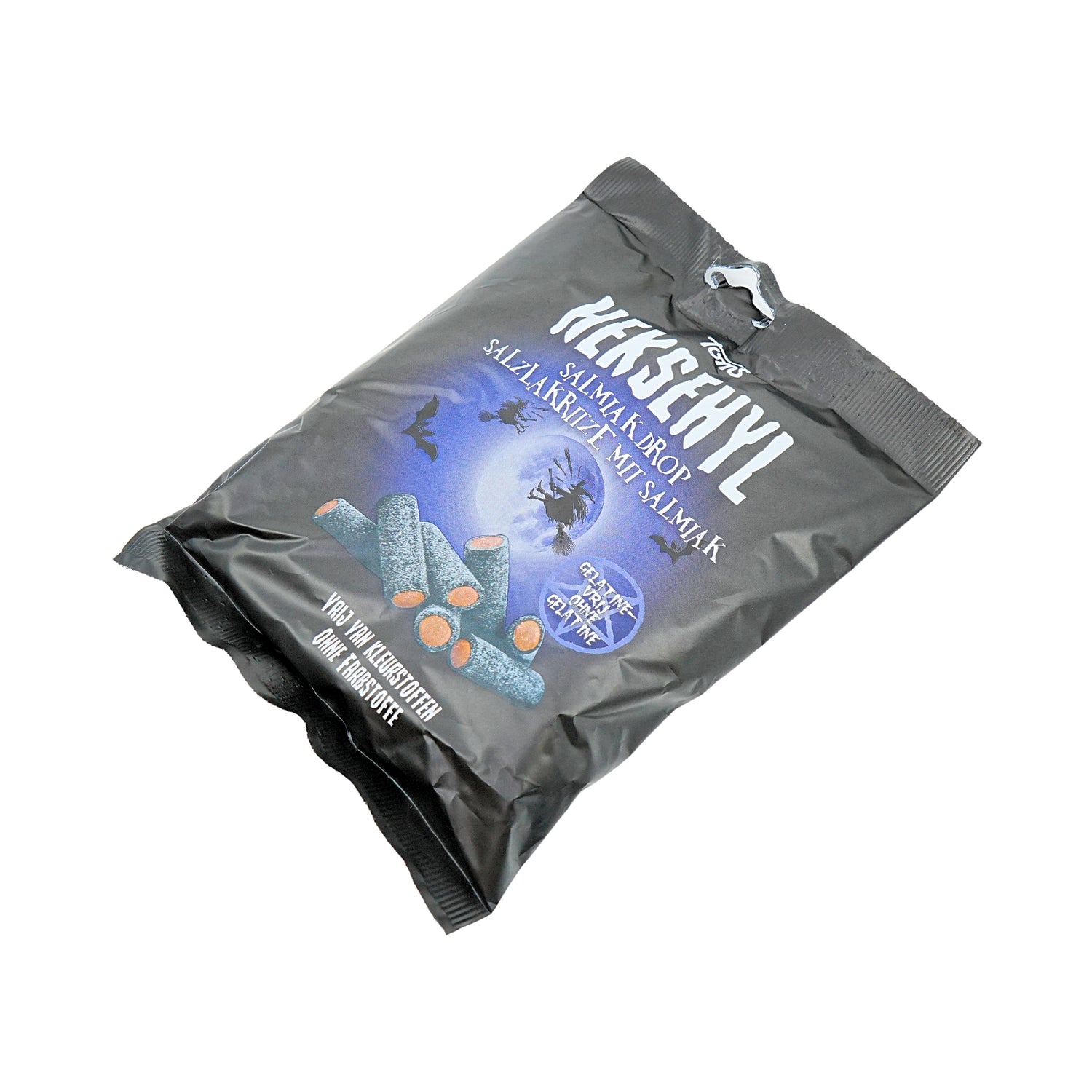 Toms Heksehyl Salty Licorice Logs 11 oz bag
