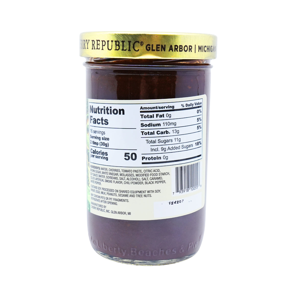 Cherry Republic Cherry BBQ Sauce 17 OZ JAR