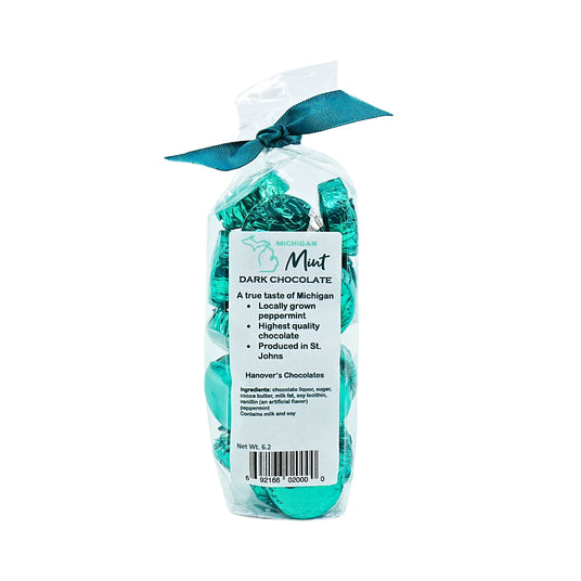 Michigan Mints Dark Chocolate 6.2 oz