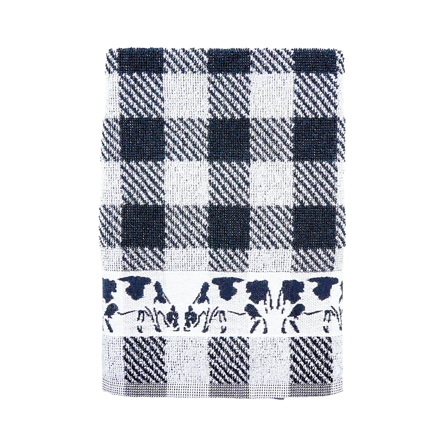 Twentse Black with Cows HAND towel  20x20 inch