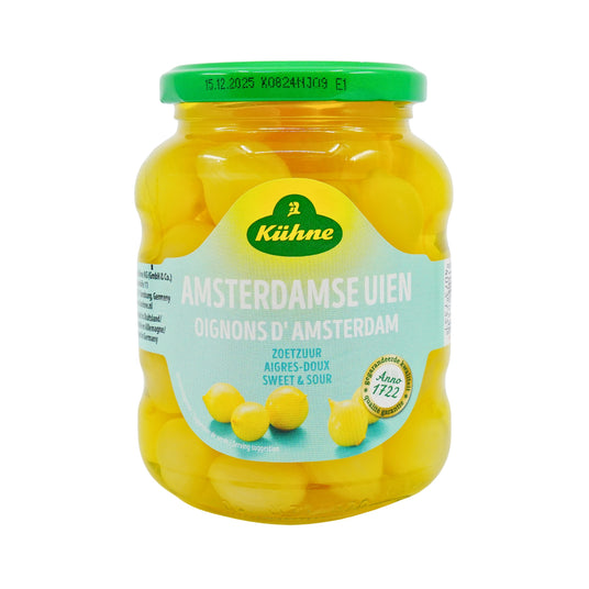 Kuhne Amsterdamse Onions 12 oz jar