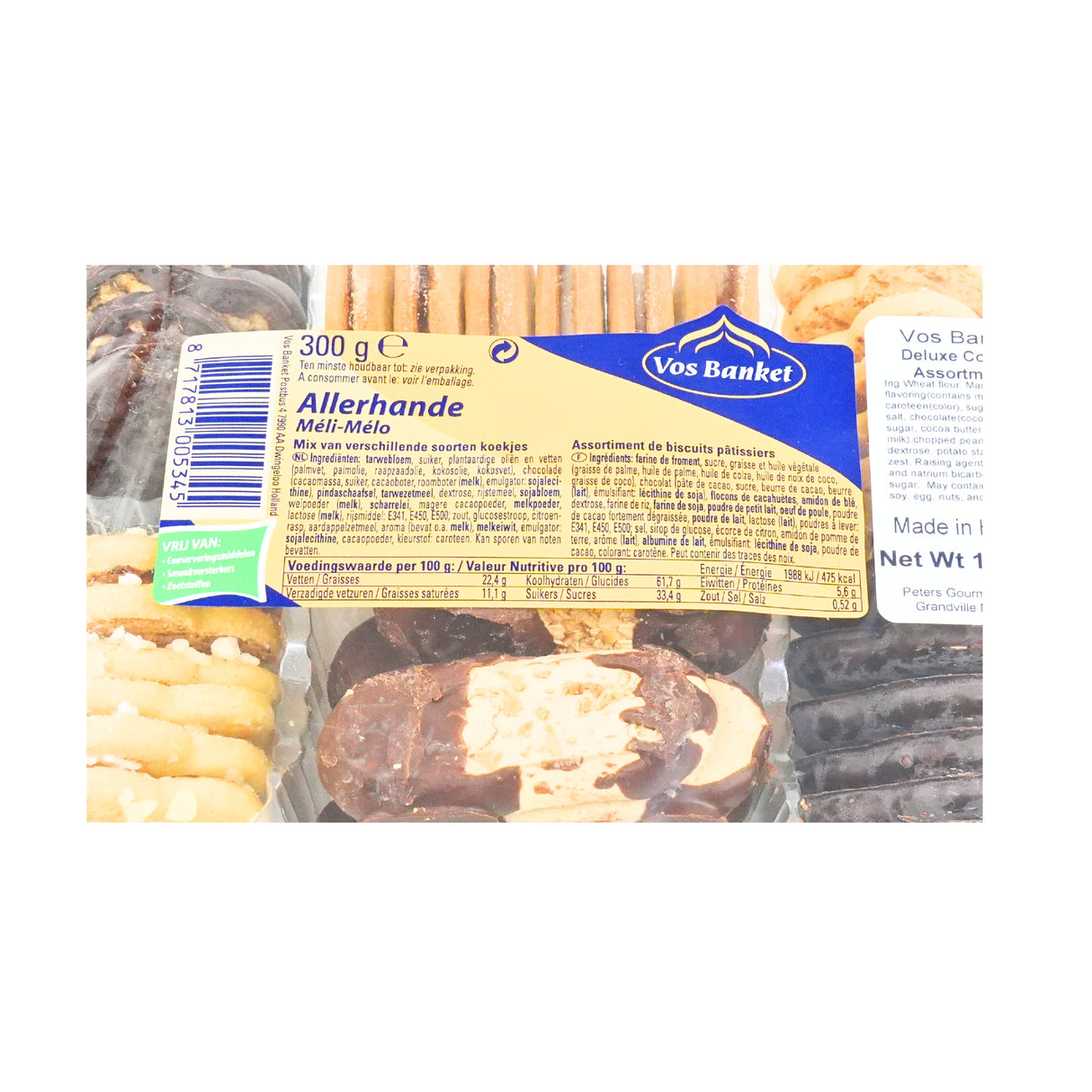 Vos Banket Allerhande Asst Cookies 10.5 oz