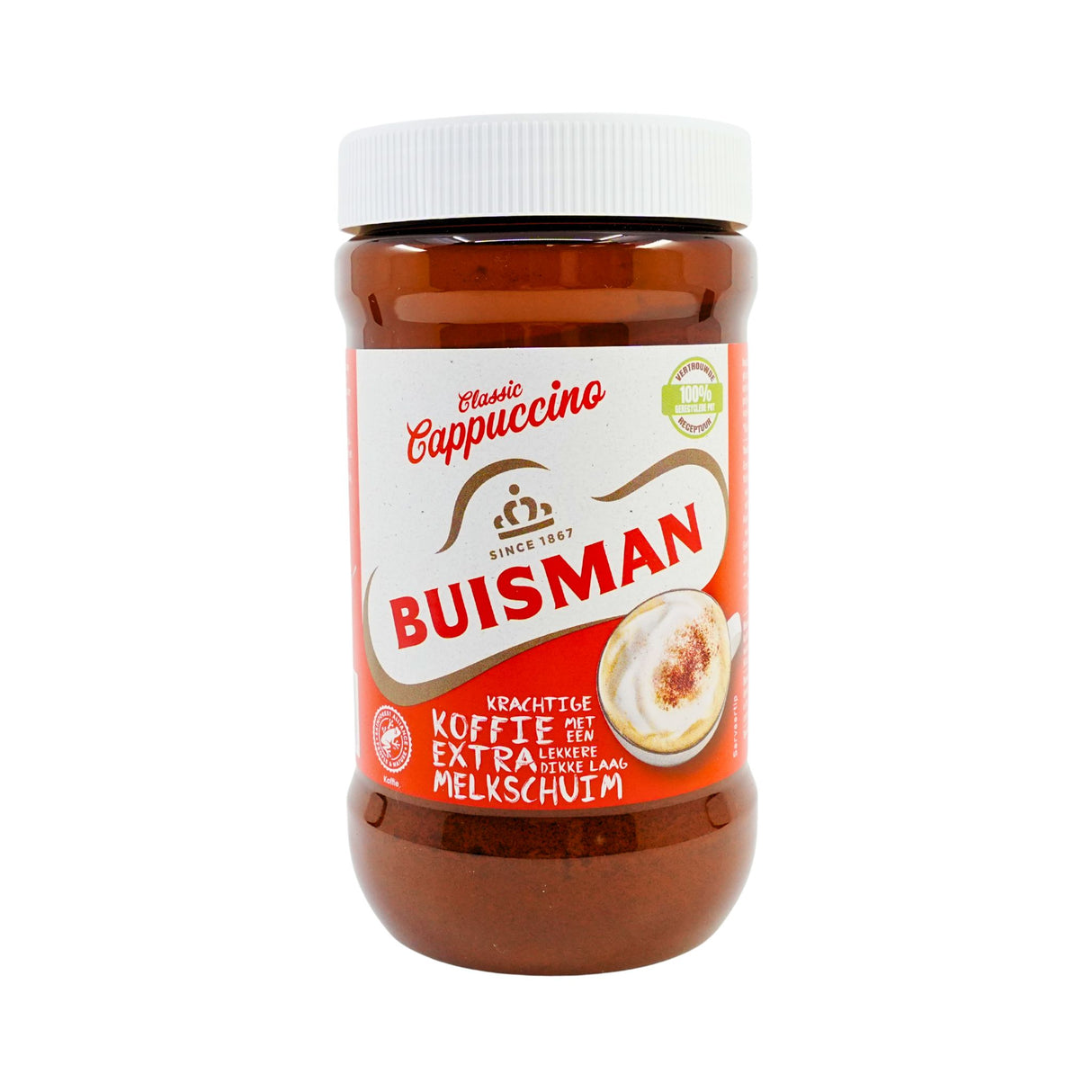 Buisman Cappuccino Mix 10.5 oz can