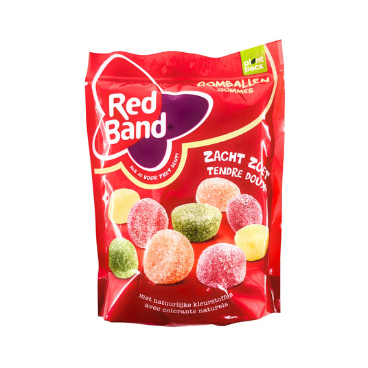 Red Band Gum Drops (Gomballen) 230 gr Bag