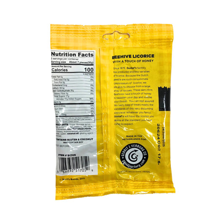 Gustaf's Beehive Licorice 5oz