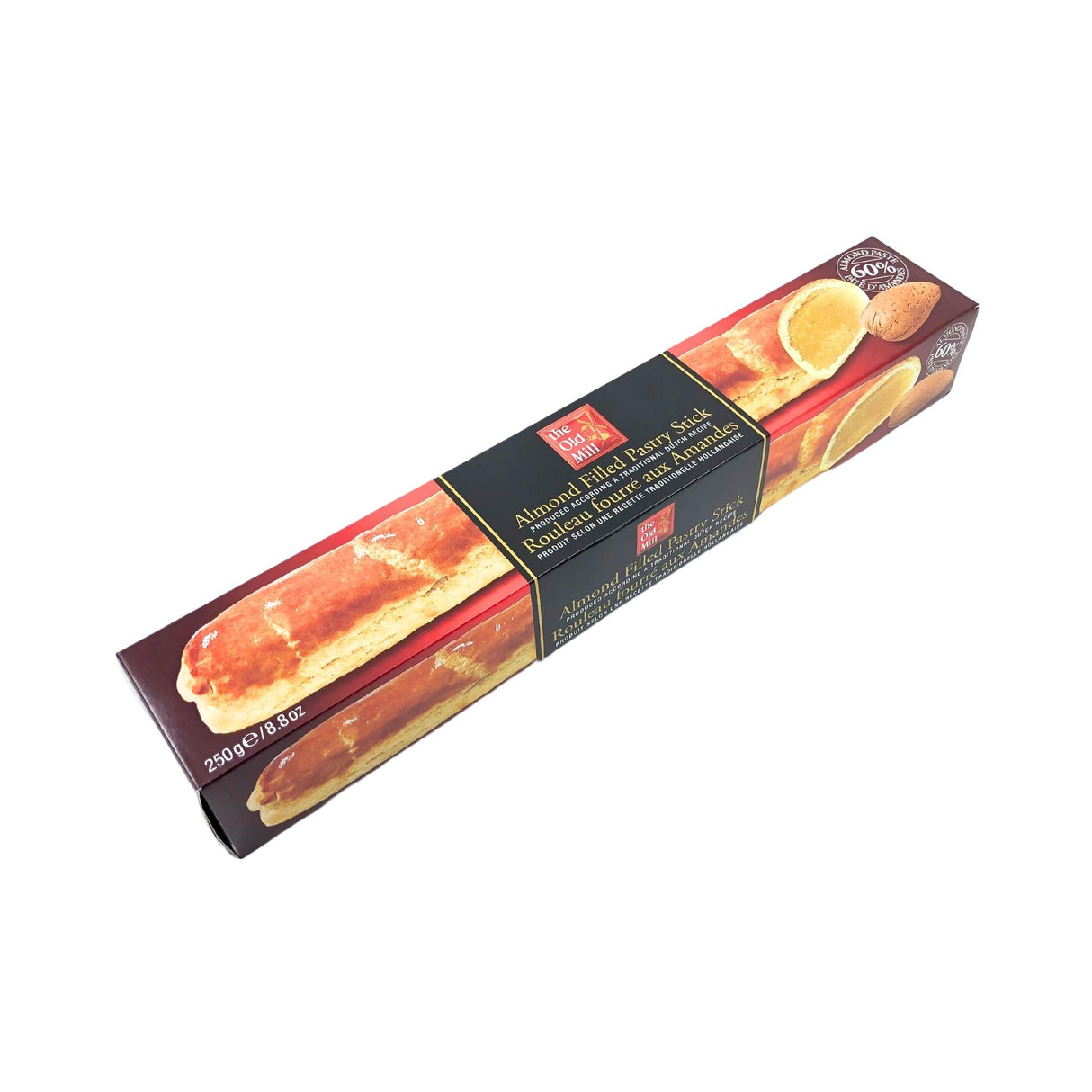 The Old Mill Almond Filled Banket Pastry Stick 8.8 oz