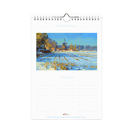 Dutch Landscapes Birthday Calendar