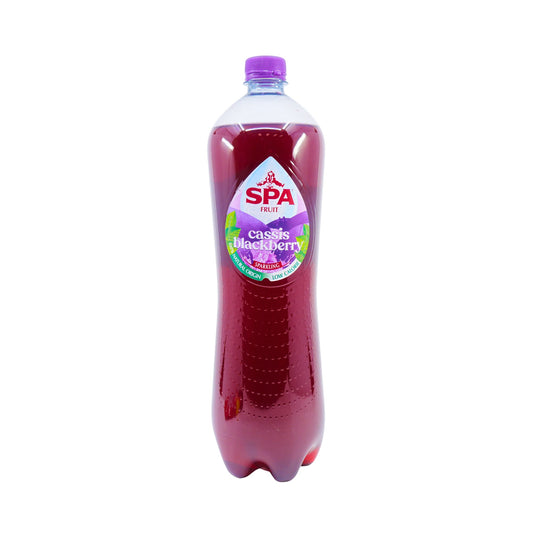 Spa Black Currant Sparkling Soda 1.25 liter bottle