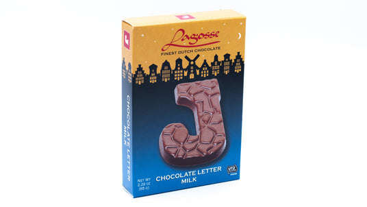 Lagosse Milk J Small Letter 2.3 Oz