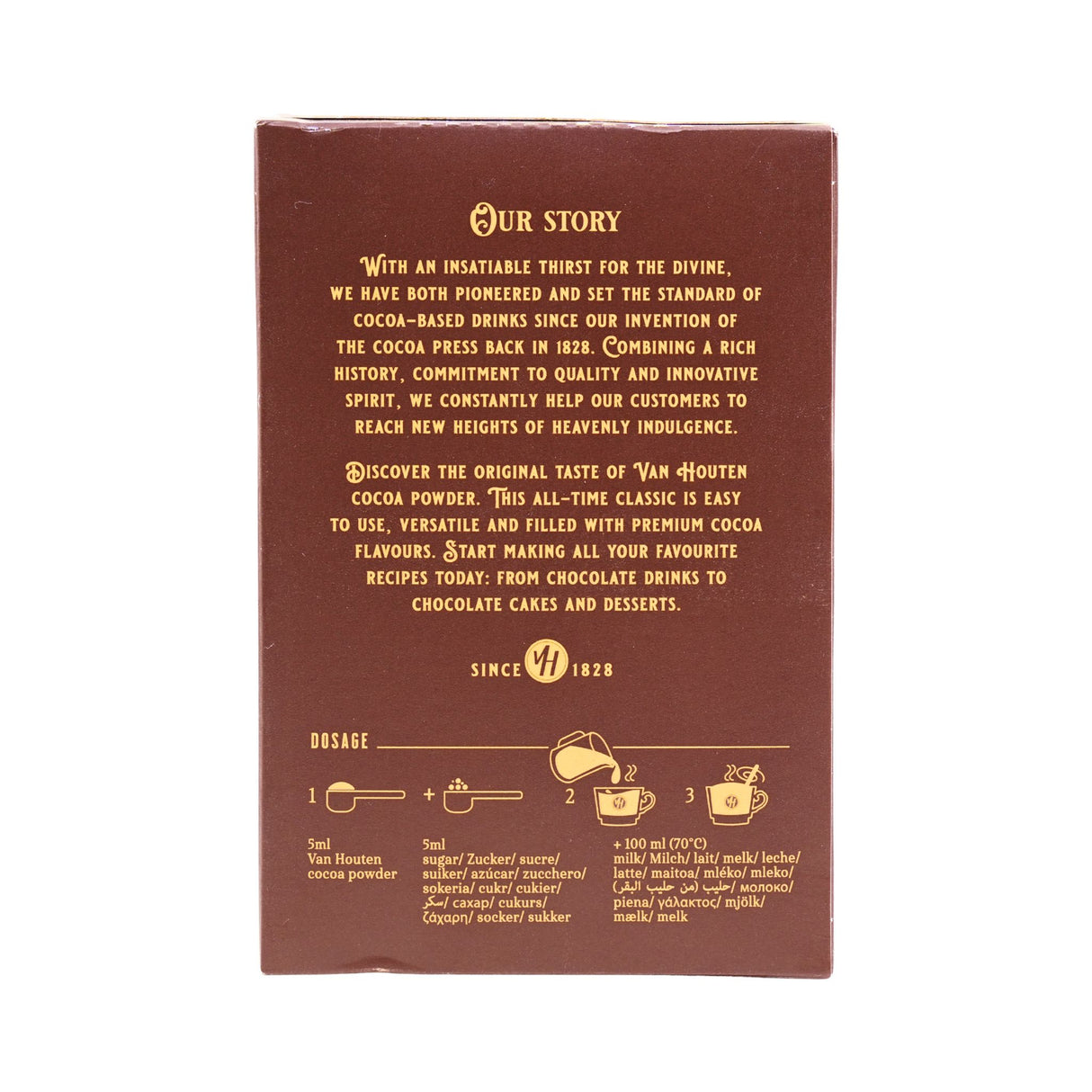Van Houten Cocoa Box 8.8 oz