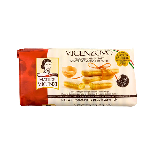 Vicenzi Lady Fingers Cookie 7.05 Oz