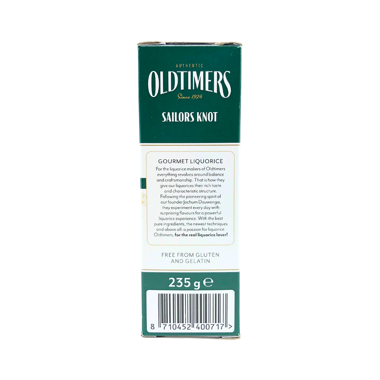 Old Timers Sailors  Sweet Knots Licorice 7.9 oz Green Box