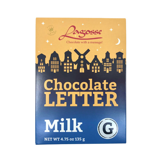 Lagosse Large Milk G Chocolate Letter 4.7oz