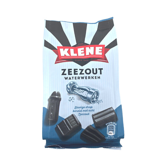 Klene Hard Salty Sea Salt Waterweken Licorice 5.9 oz