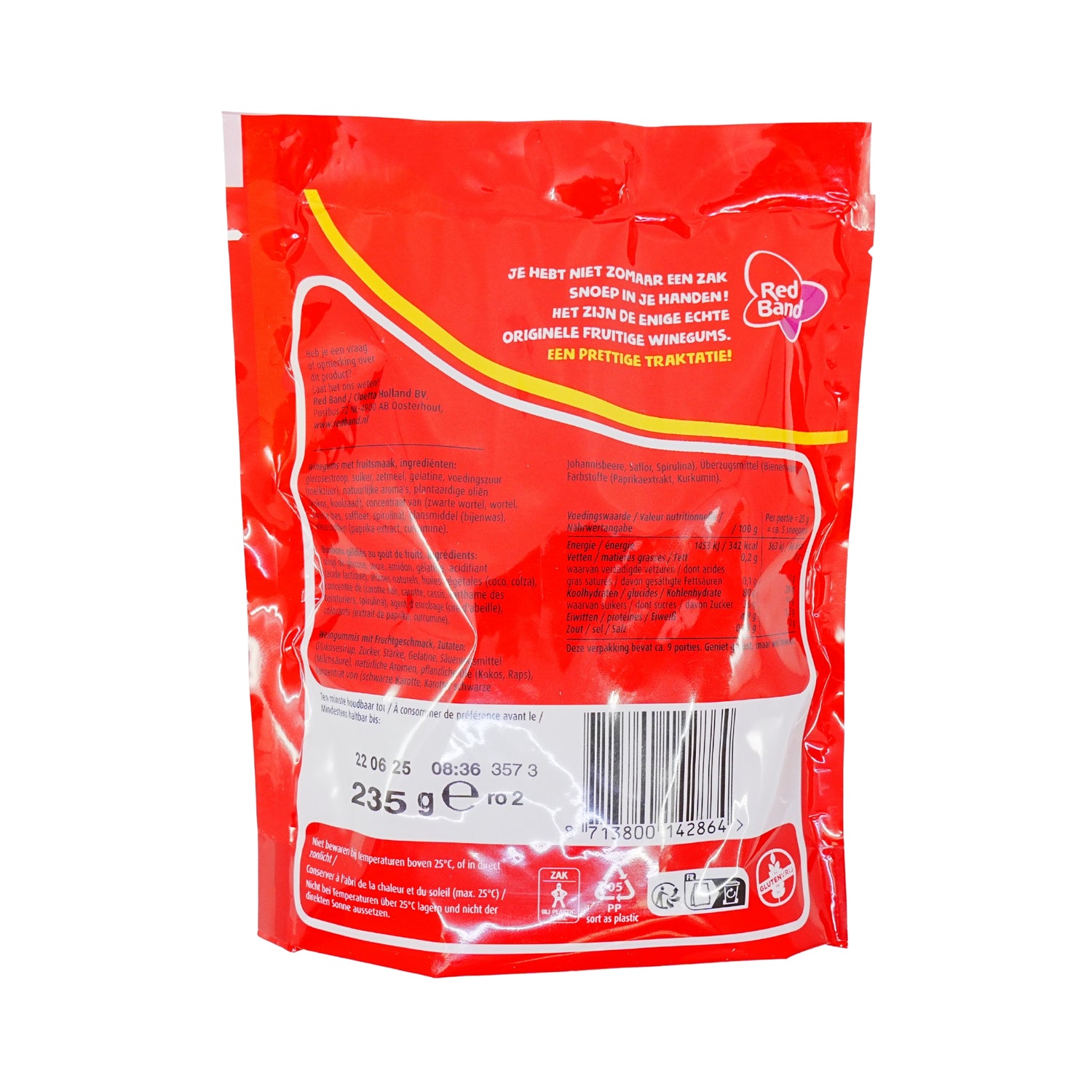 Red Band Winegum Mix 8.29 Oz bag (235g)