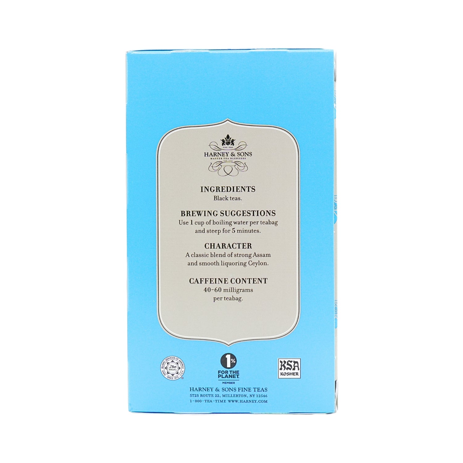 Harney & Sons Ceylon & India Orange Pekoe Tea 20 Ct Box