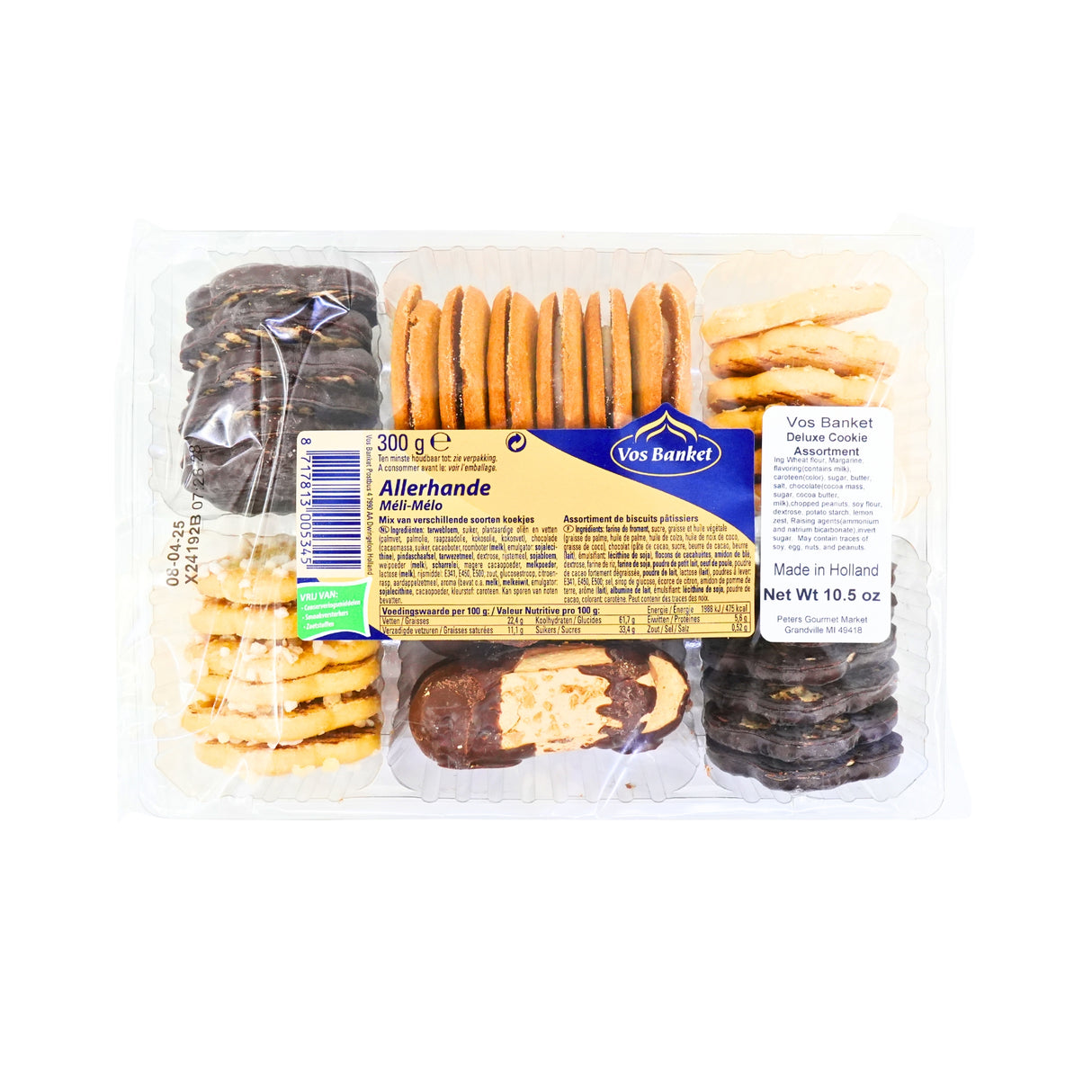 Vos Banket Allerhande Asst Cookies 10.5 oz