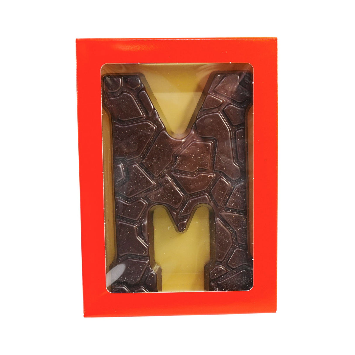 Lagosse 7 oz Extra Large Letter M Dark Chocolate