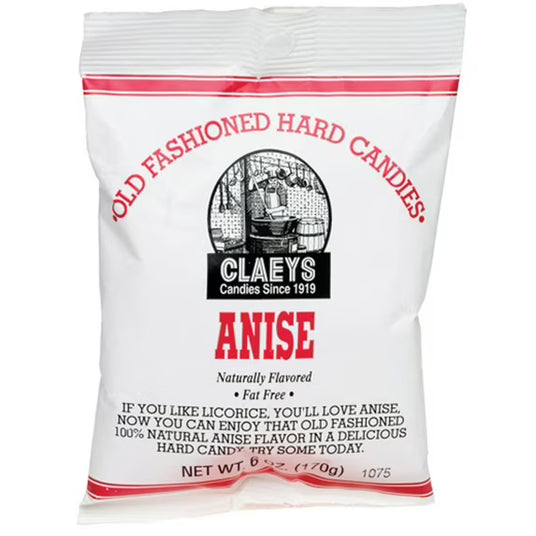 Claeys Candy Anise Drops 6oz