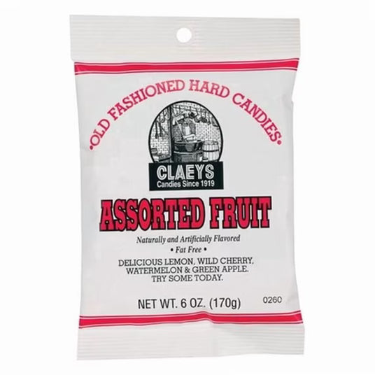 Claeys Candy Assorted Drops 6oz