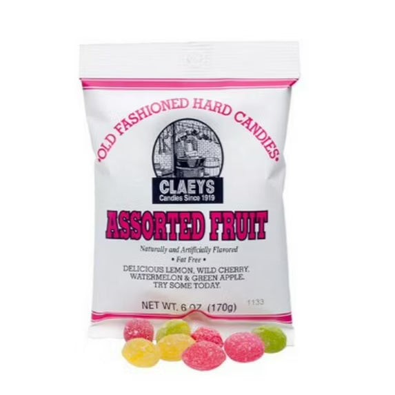 Claeys Candy Assorted Drops 6oz