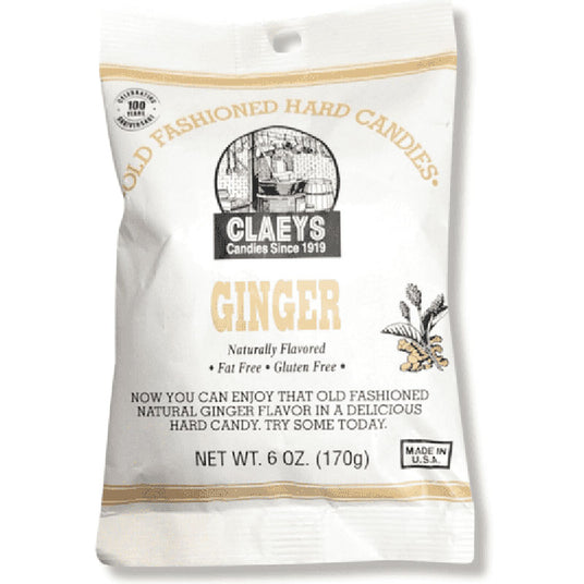 Claeys Sanded Ginger Candy 7 oz