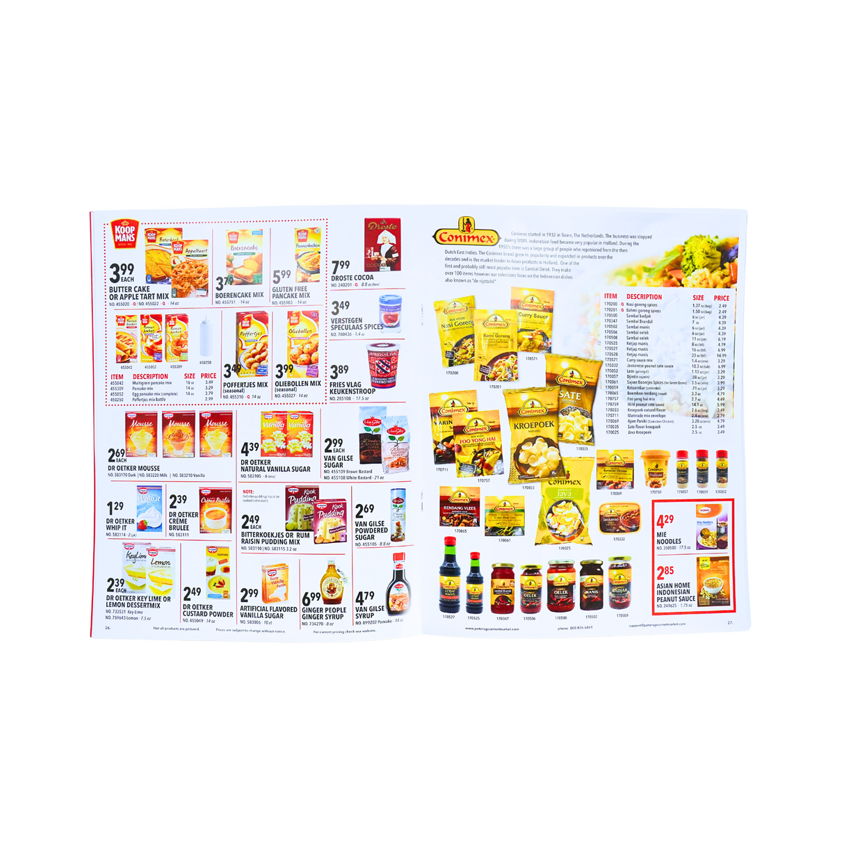 A Peters Gourmet Market Catalog 2025-2026