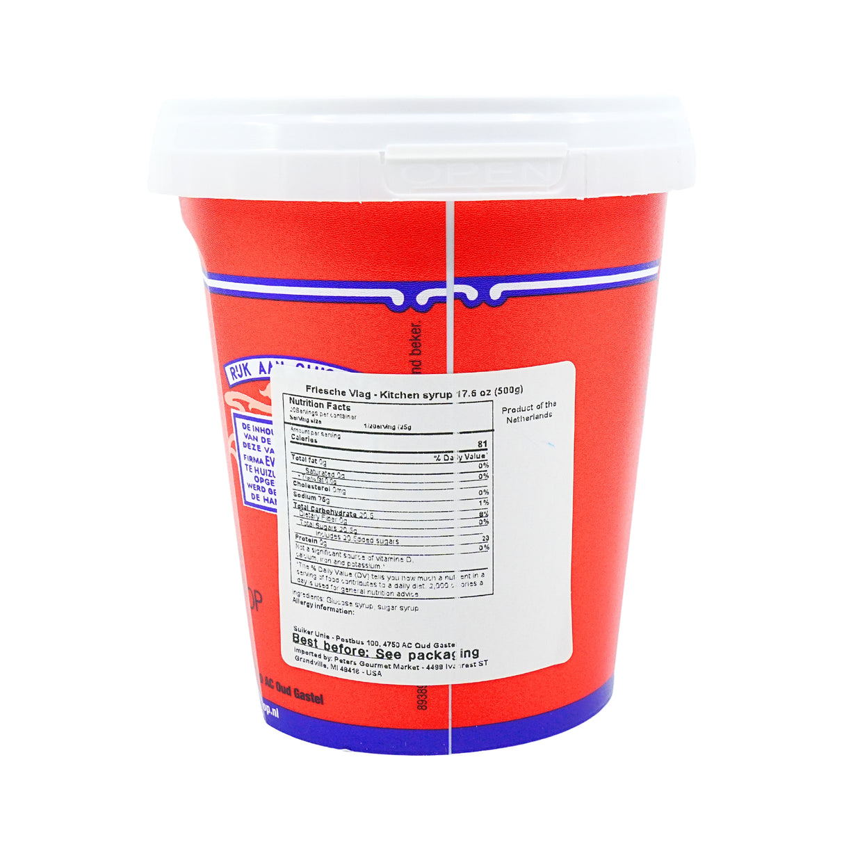 Friese Vlag Keukenstroop Heavy Pancake Syrup 17.6 oz