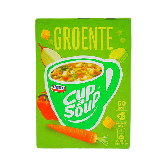 Unox Instant Groente Cup a Soup 3 packets