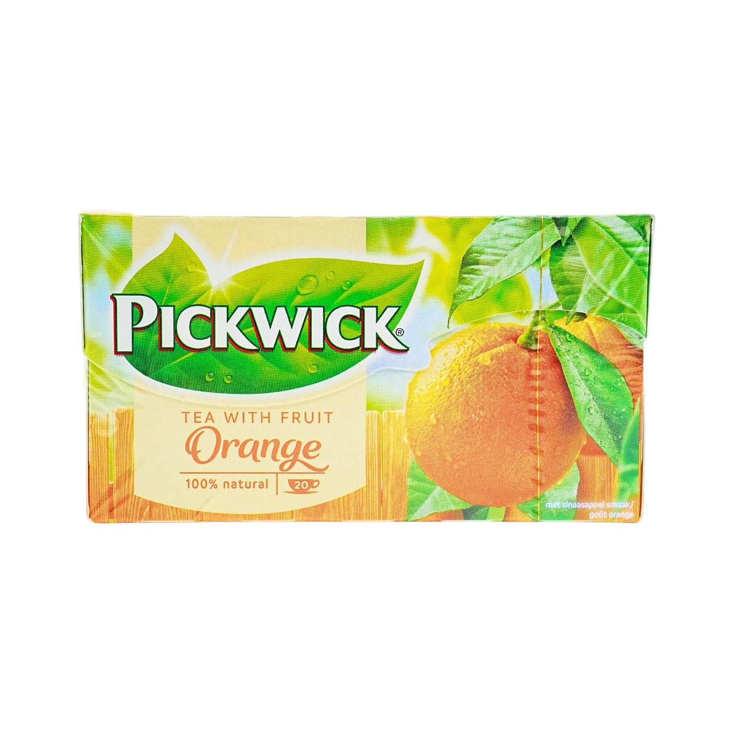 Pickwick Orange Flavored Tea 20ct box