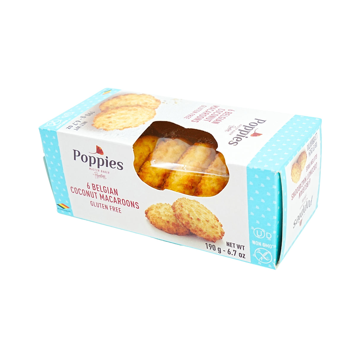Poppies Coconut Macaroon Cookie 6.7 oz