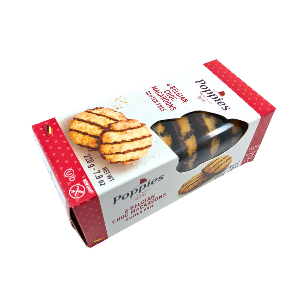 Poppies Chocolate Coconut Macaroons 7.8 oz