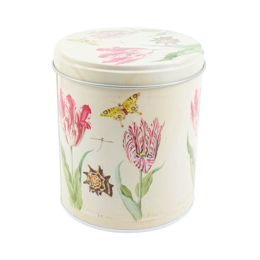 Rijks Museum Painting with Tulips Empty Tin