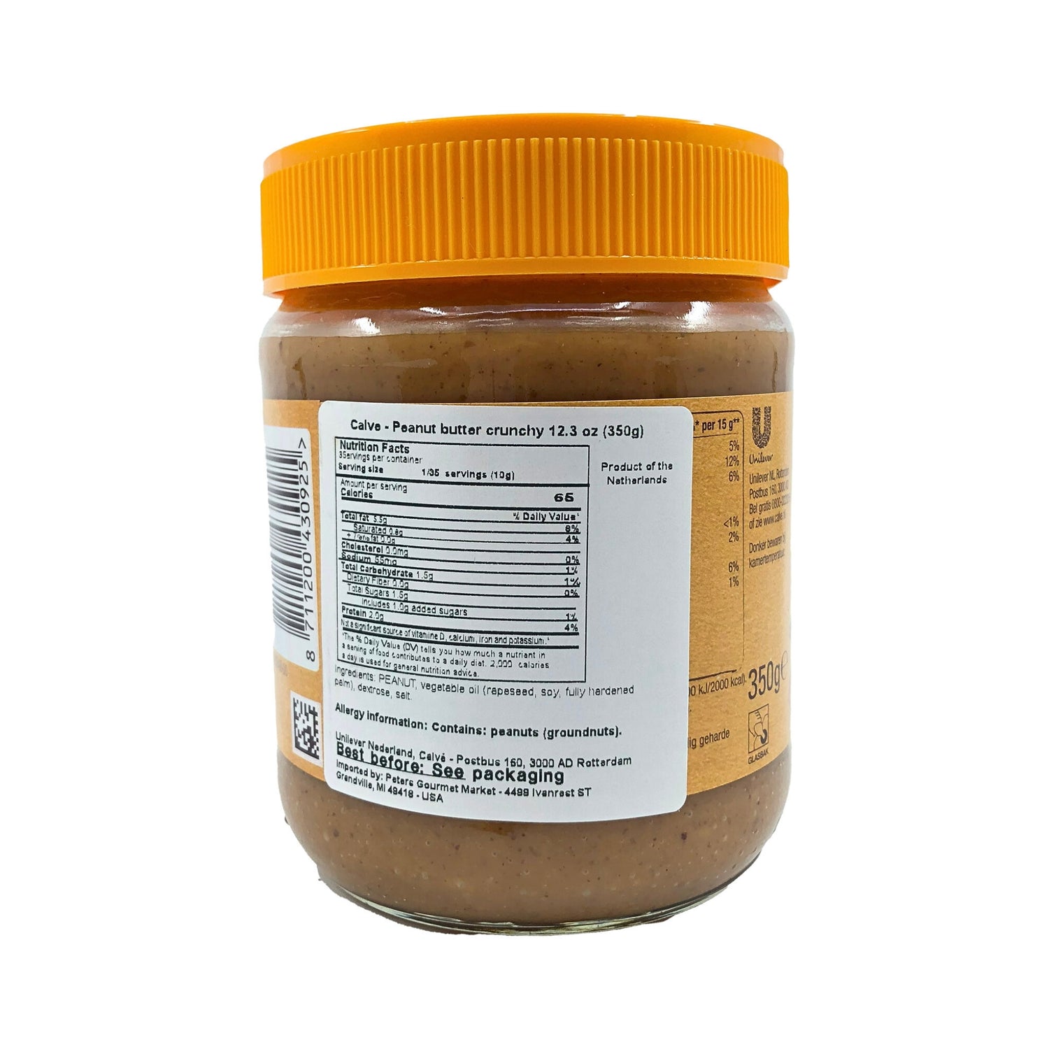 Calve Crunchy Peanut Butter 12.3 oz