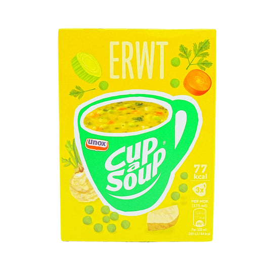 Unox Instant Pea Cup a Soup 3 packets