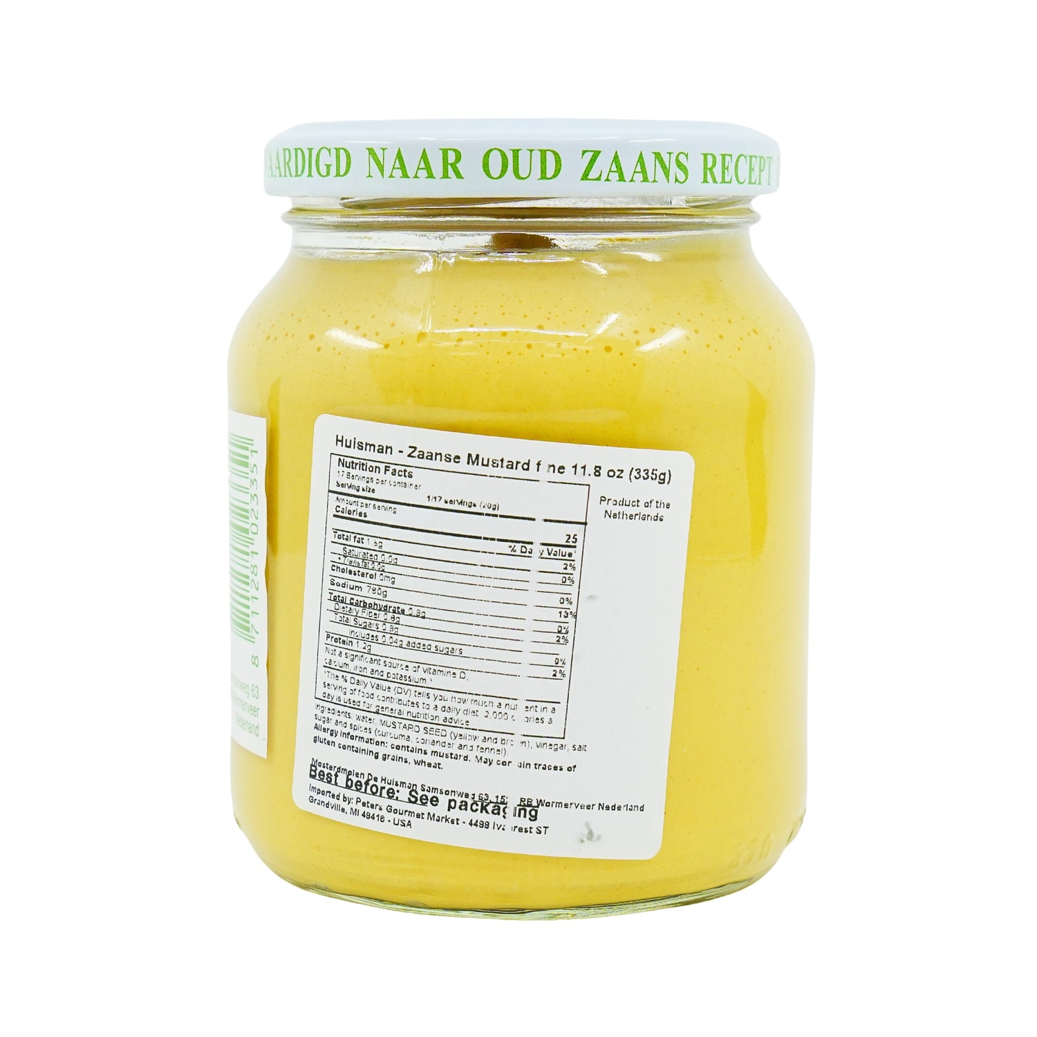 Huisman Zaanse Smooth Mustard 11.8 Oz