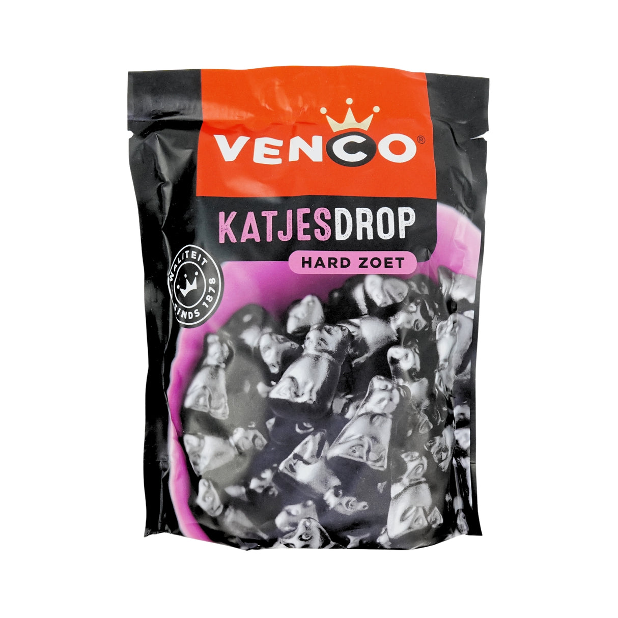 Venco Licorice Cats 7.9 oz bag